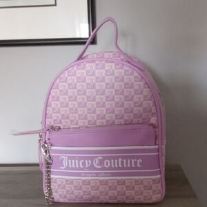 Juicy Couture Violet  Logo Backpack